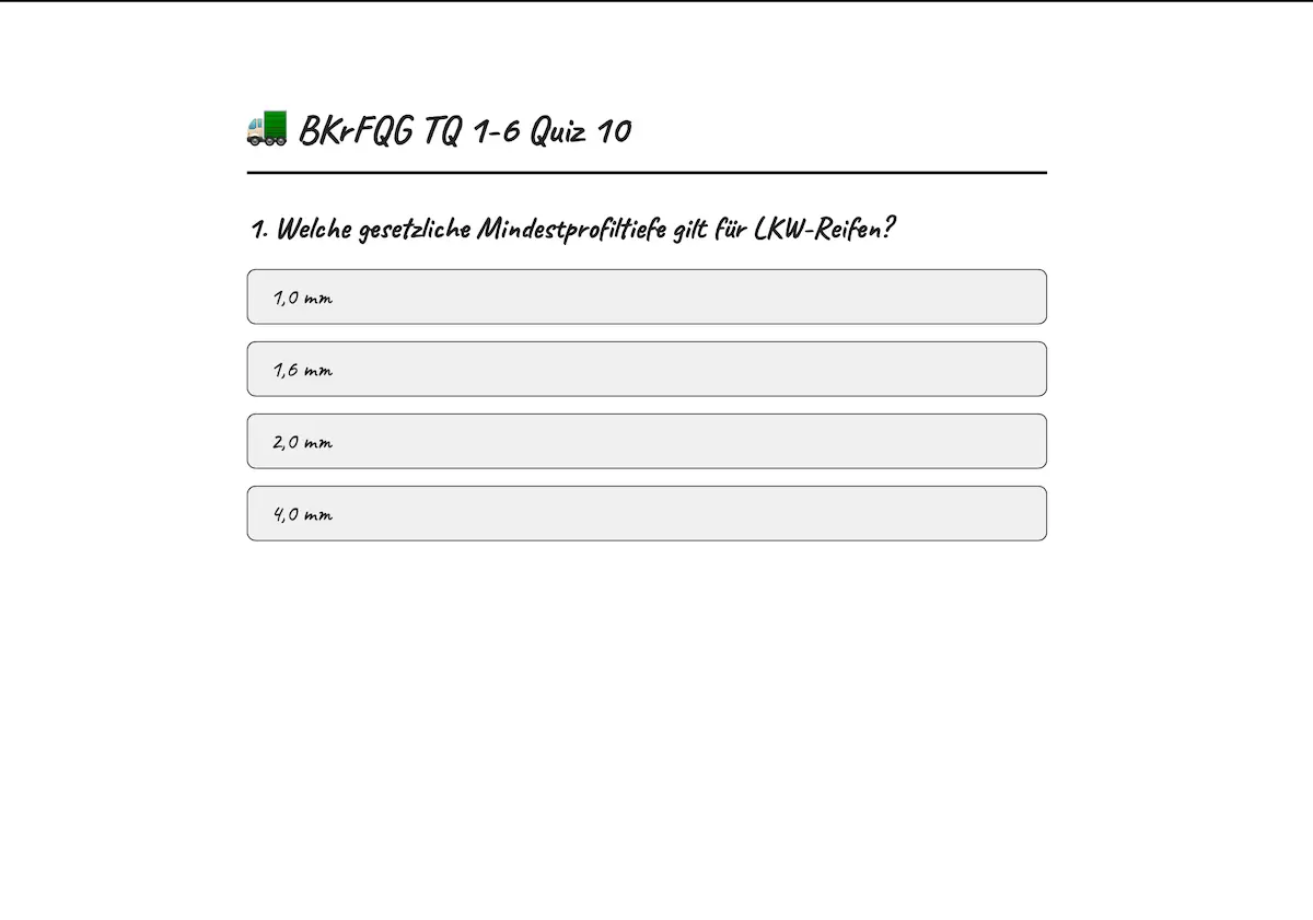BKrFQG TQ 1-6 Quiz 10