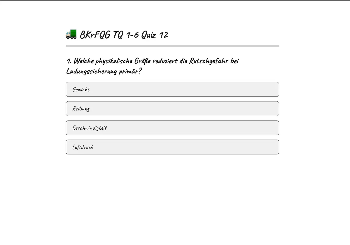 BKrFQG TQ 1-6 Quiz 12
