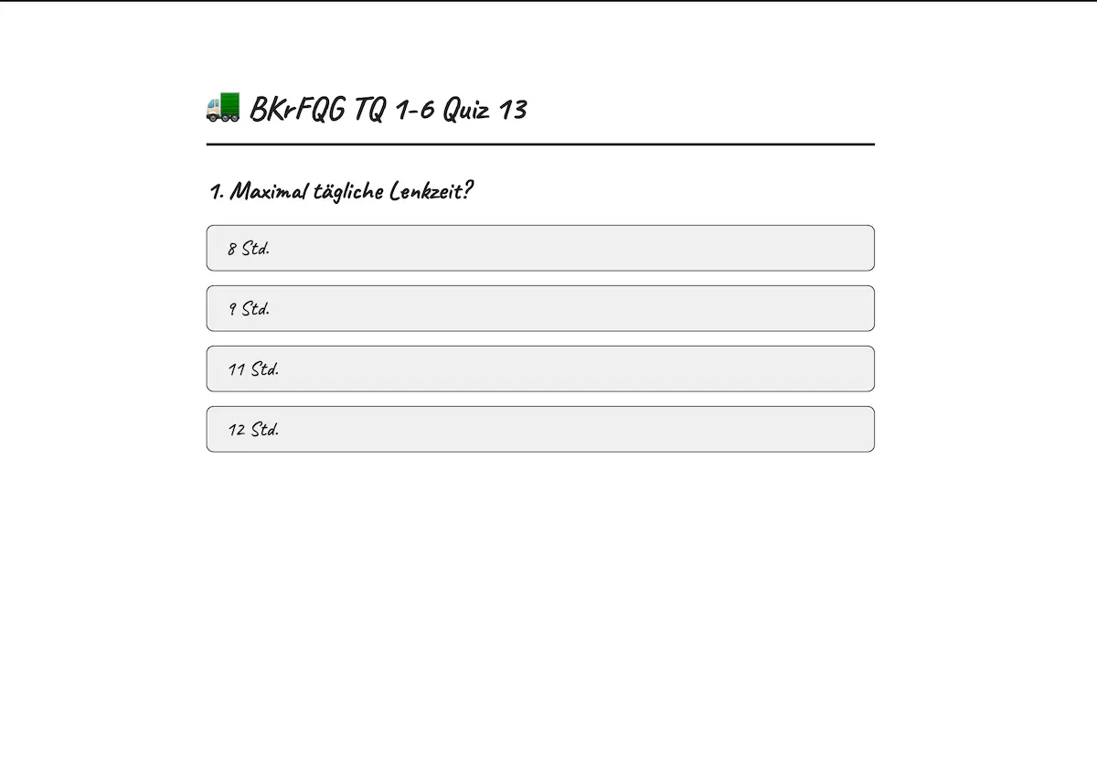 BKrFQG TQ 1-6 Quiz 13