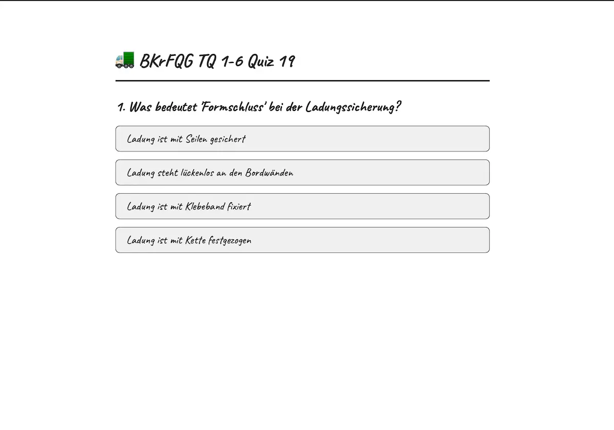 BKrFQG TQ 1-6 Quiz 19
